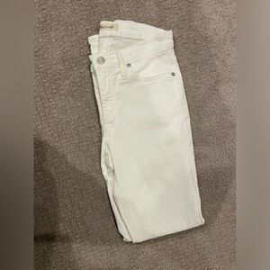 Madewell Women's Boot Cut Jeans - White